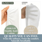 Bunnyjik organic cotton changing pad cover — GOTS-certified Aegean Turkish cotton
